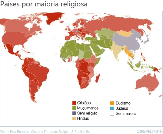 Fatos atuais sobre o cristianismo global religiao por paises Fatos atuais sobre o cristianismo global